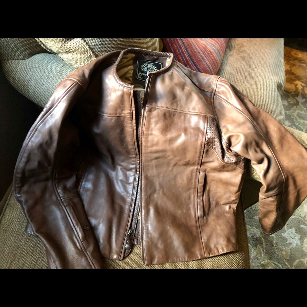 Roland Sands Barfly Leather Motorcycle Jacket